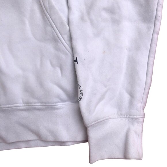 NIKE Hoodie Small Big Logo White - Picture 6 of 12